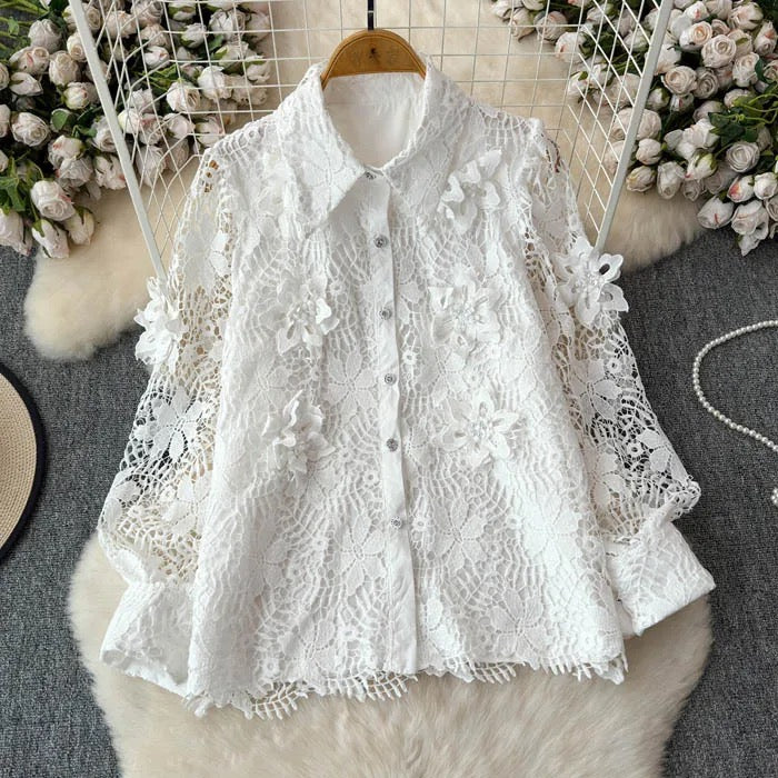 Blooming Lace Top