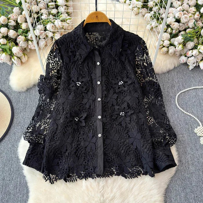 Blooming Lace Top