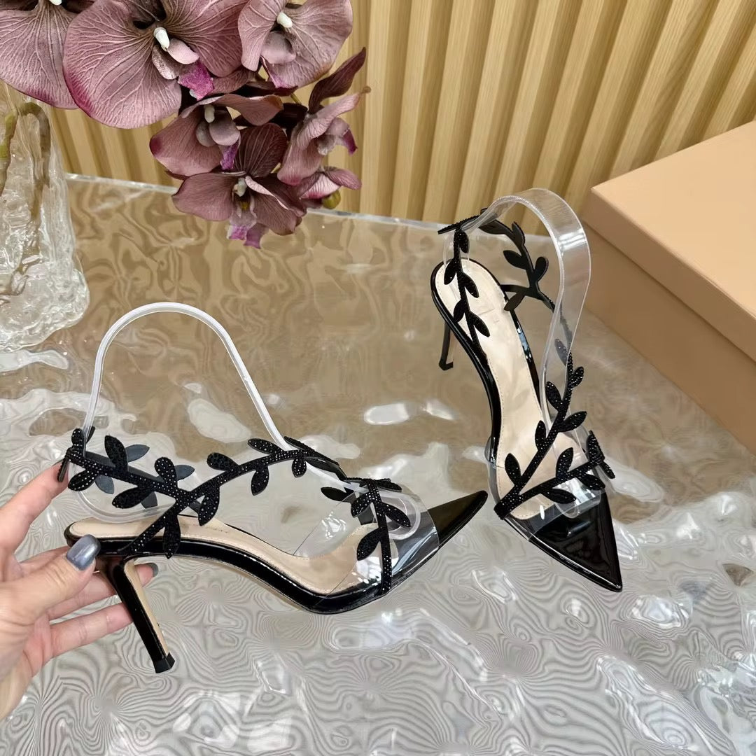 Gia Leaf Heels