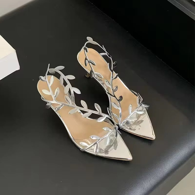 Gia Leaf Heels