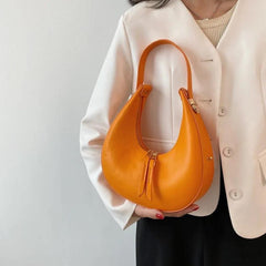 Clara Half Moon Handbag - Label Frenesi Fashion