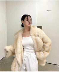 Gracy Fur Coat - Label Frenesi Fashion