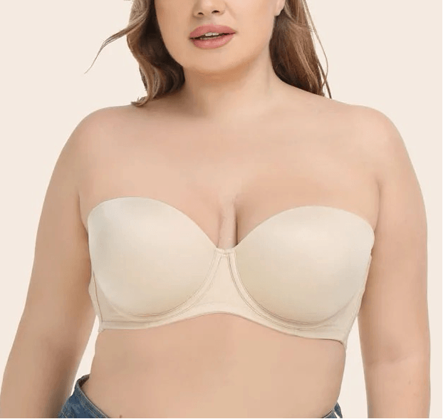 Jade Seamless Strapless Bra - Label Frenesi Fashion