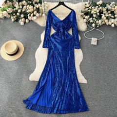 Mallory Sequin Dress - Label Frenesi Fashion