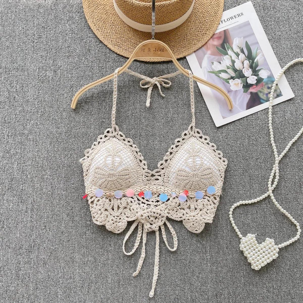 Mon Crochet Beach Bralettes - Label Frenesi Fashion