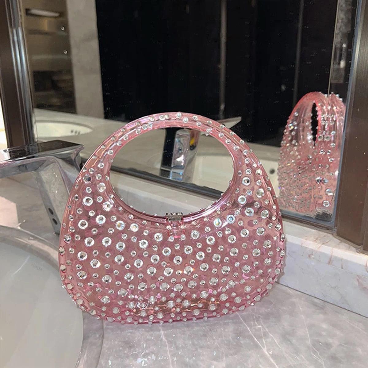 Shaya Rhinestone Bag - Label Frenesi Fashion