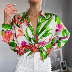 April Floral Shirt - Label Frenesi Fashion