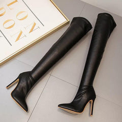 Black High Boots - Label Frenesi Fashion