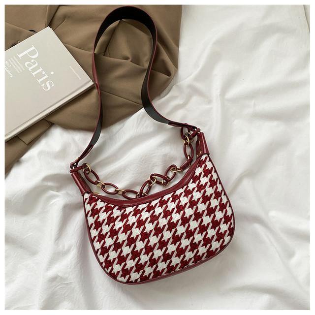 Charles Plaid Bag - Label Frenesi Fashion