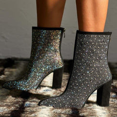 Dazzel Ankle Boots - Label Frenesi Fashion