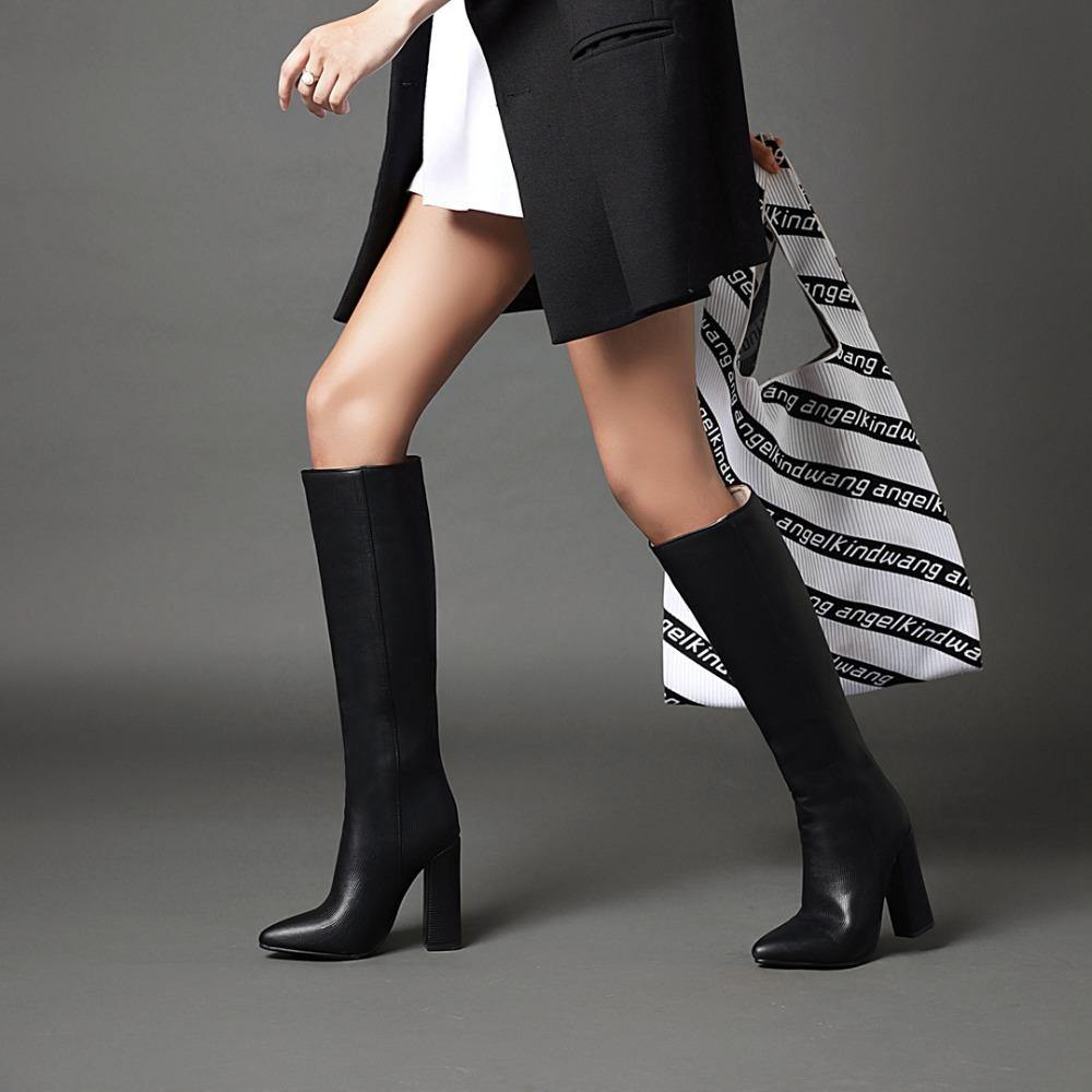 Donna Thigh High Boots - Label Frenesi Fashion