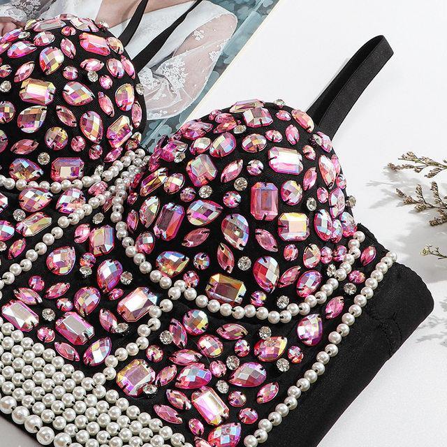 Embellished Bustier Top - Label Frenesi Fashion