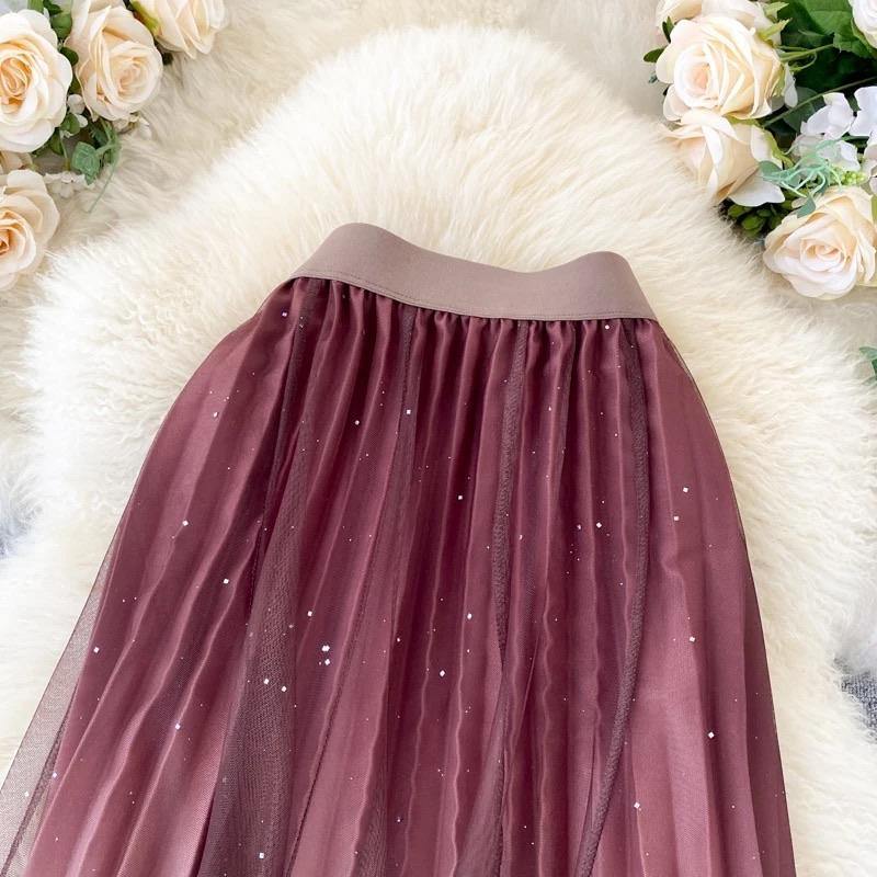 Felicia Ombre Skirt - Label Frenesi Fashion