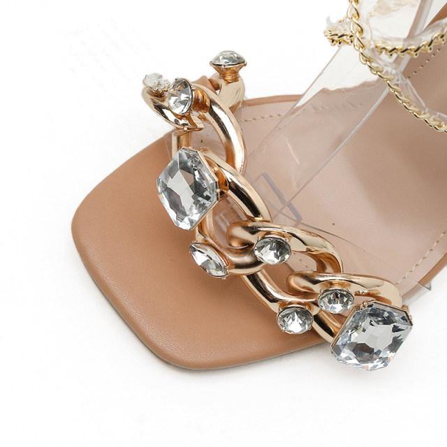 Diamond Studded Heels - Gem