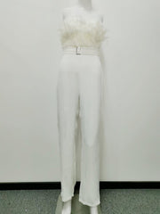 Giona Fur Jumpsuit - Label Frenesi Fashion