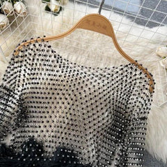 Gloria Mesh Net Top - Label Frenesi Fashion