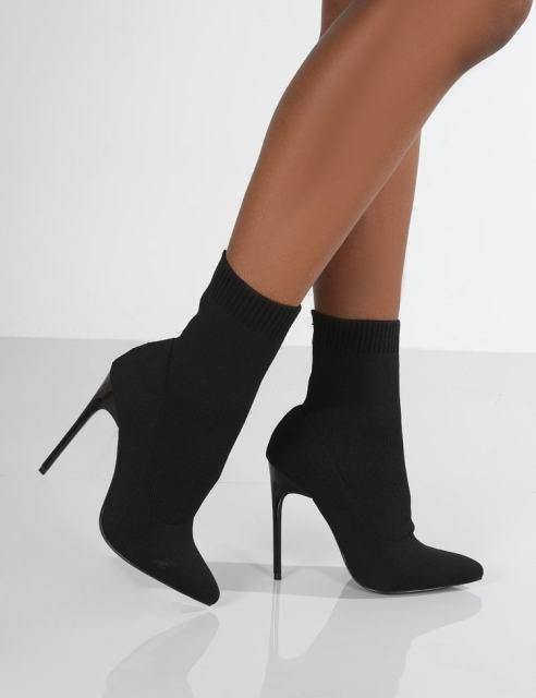 Hailey Sock Boots - Label Frenesi Fashion