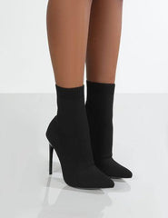 Hailey Sock Boots - Label Frenesi Fashion