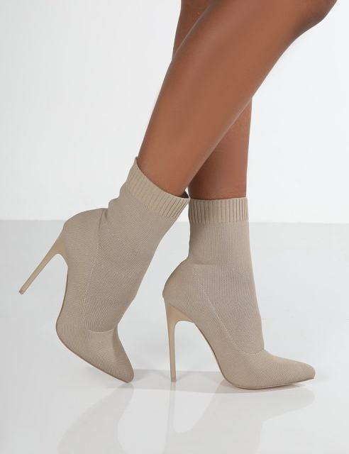 Hailey Sock Boots - Label Frenesi Fashion