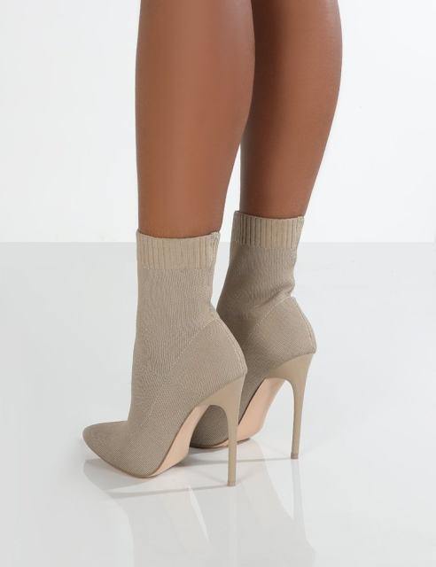 Hailey Sock Boots - Label Frenesi Fashion