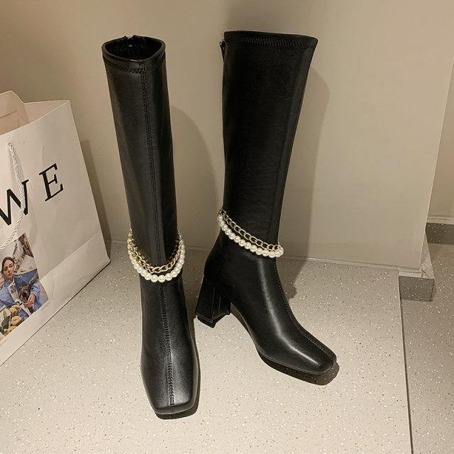 Harley Pearl High Boots - Label Frenesi Fashion