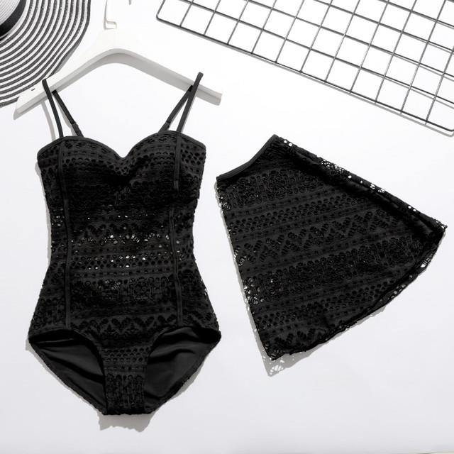 Hollow Lace Swimsuits - Label Frenesi Fashion