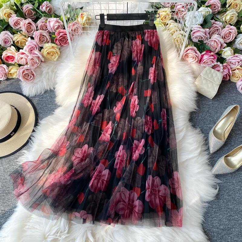 Holly Floral Skirts - Label Frenesi Fashion