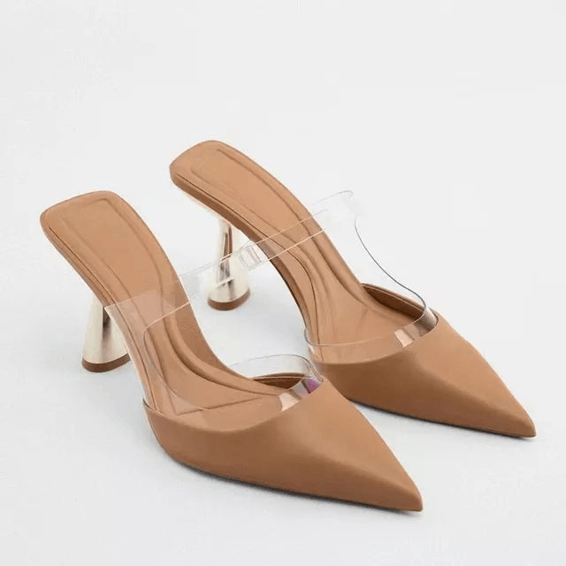 Hulu Transparent Heels - Label Frenesi Fashion