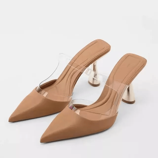 Hulu Transparent Heels - Label Frenesi Fashion