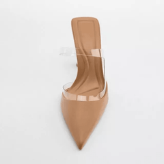 Hulu Transparent Heels - Label Frenesi Fashion