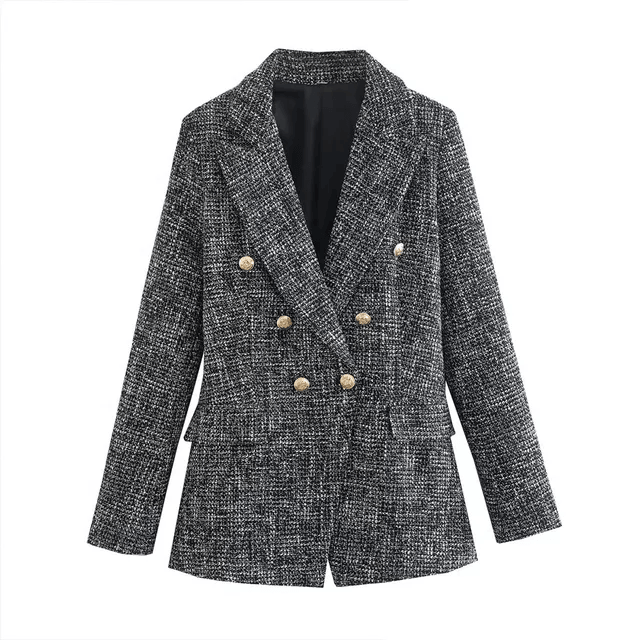 Jamie Tweed Blazer - Label Frenesi Fashion