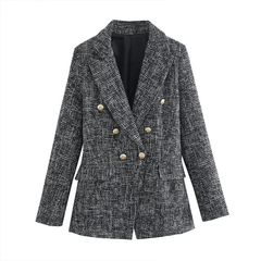 Jamie Tweed Blazer - Label Frenesi Fashion