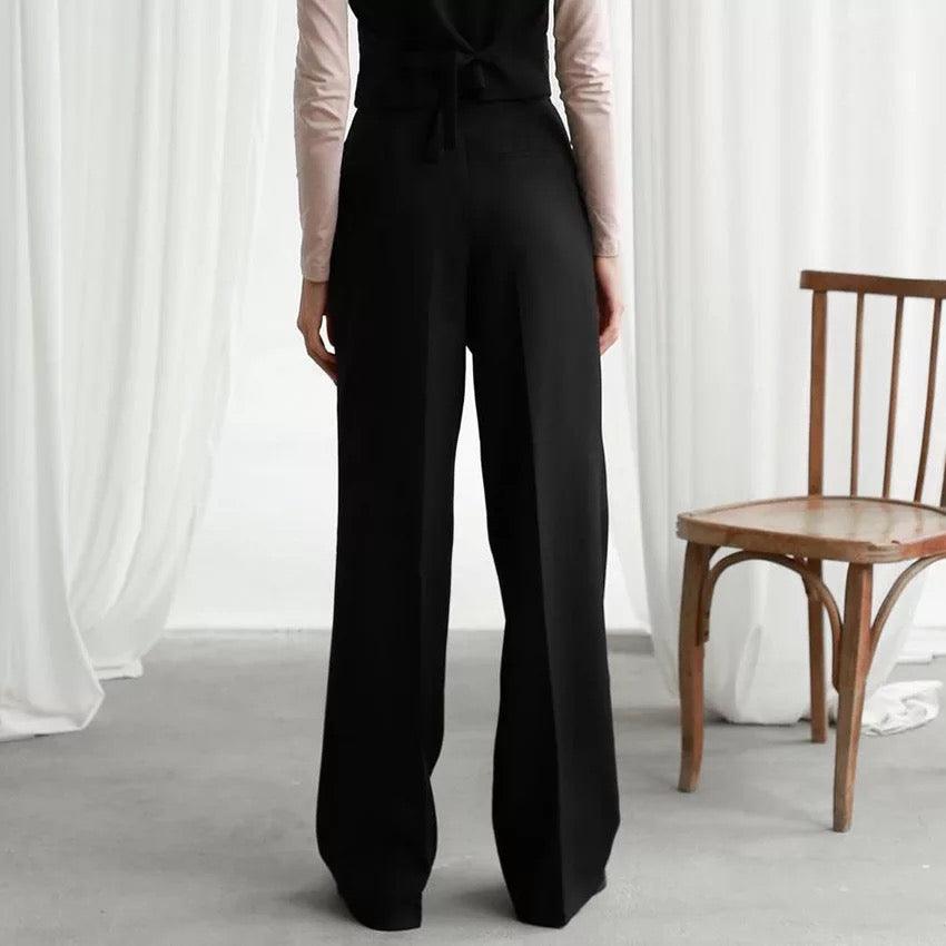 Jason wide leg Pants - Label Frenesi Fashion