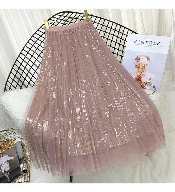 June Sequin Skirts - Label Frenesi Fashion