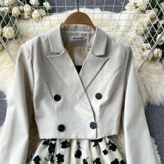 Kakuna Dress with Blazer Set - Label Frenesi Fashion