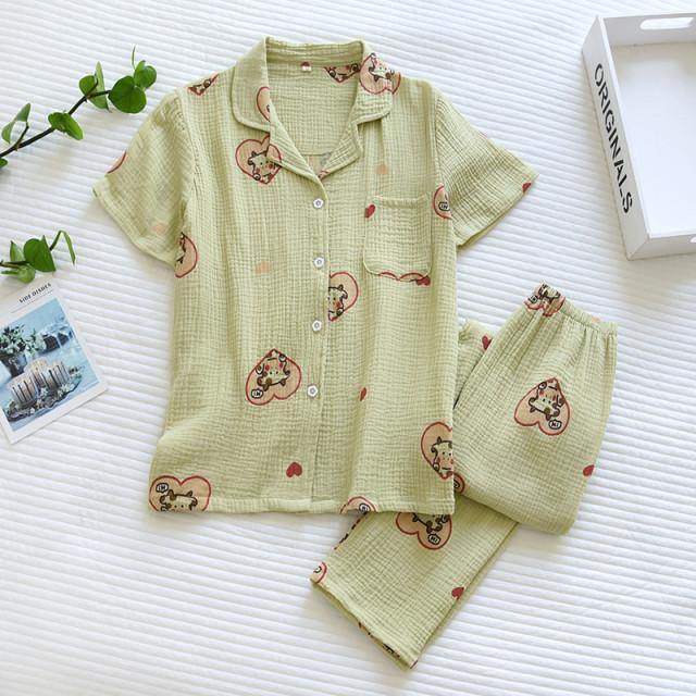 Kawai Cotton Nightsuit - Label Frenesi Fashion