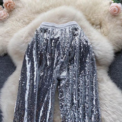 Kelly Sequin Pants - Label Frenesi Fashion