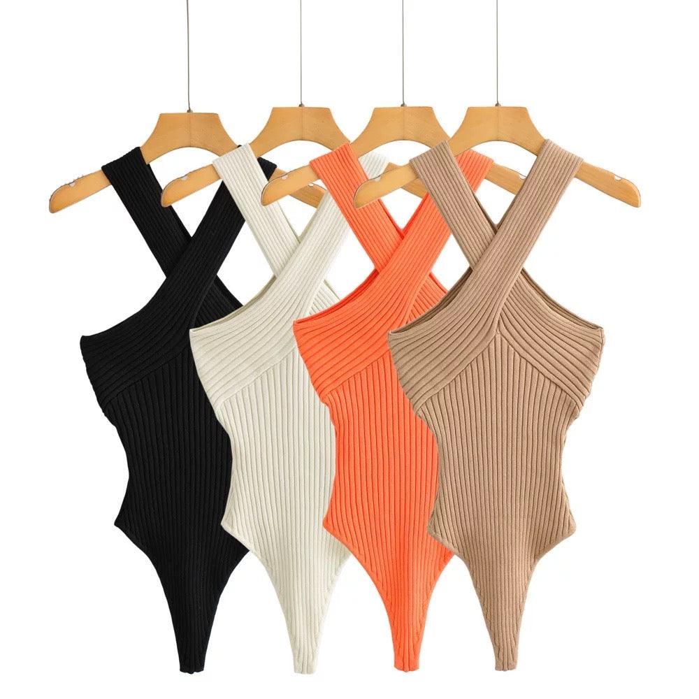 Kylie Ribbed Bodysuit - Label Frenesi Fashion