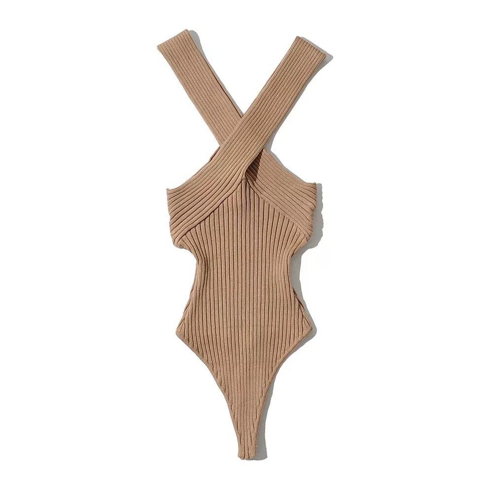 Kylie Ribbed Bodysuit - Label Frenesi Fashion