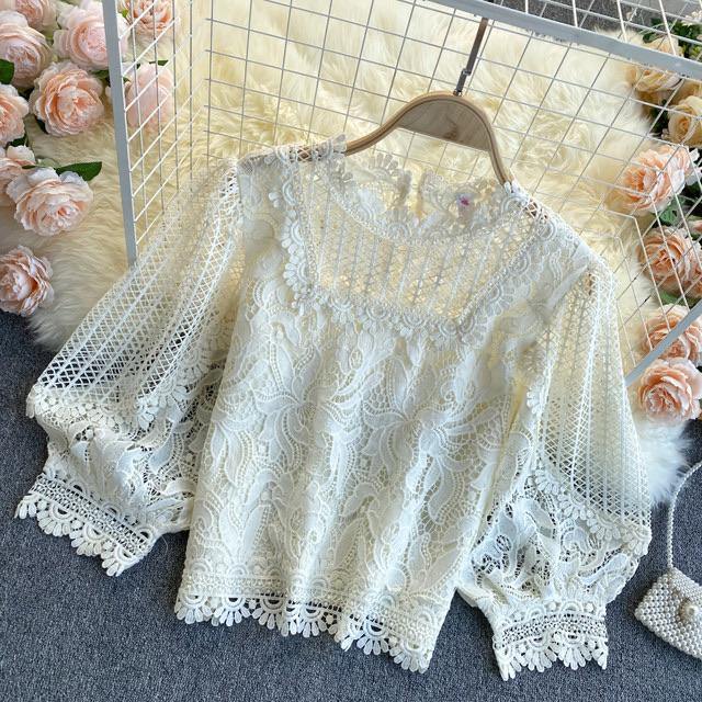 Laced June Tops - Label Frenesi Fashion