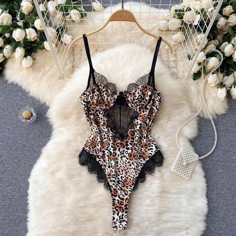 Leopard Bodysuit Top - Label Frenesi Fashion