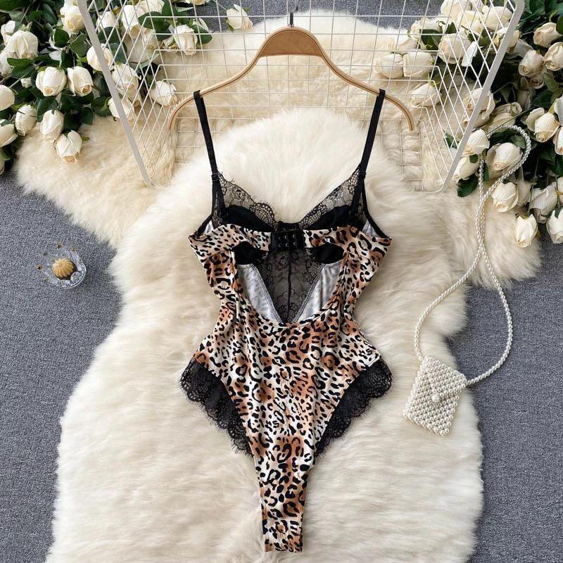 Leopard Bodysuit Top - Label Frenesi Fashion