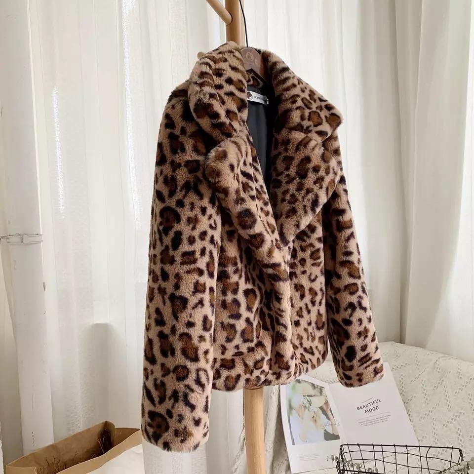 Leopard Coat Jacket - Label Frenesi Fashion