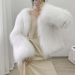 Lola Fur Coat Jacket - Label Frenesi Fashion