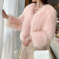 Lola Fur Coat Jacket - Label Frenesi Fashion