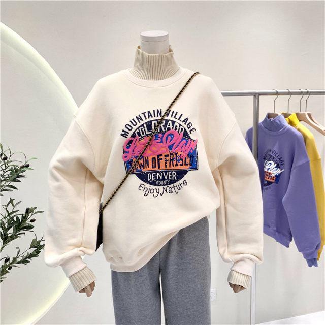 Lola Highneck Sweatshirts - Label Frenesi Fashion