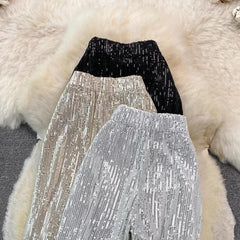 Lola Sequin Pants - Label Frenesi Fashion