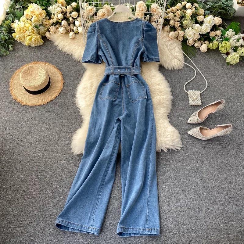 Markus Denim Jumpsuit - Label Frenesi Fashion