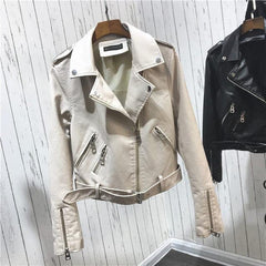 Metallic PU leather Jackets - Label Frenesi Fashion