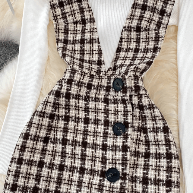 Mia Tweed Dress - Label Frenesi Fashion